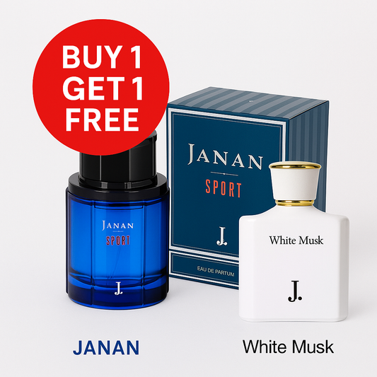 Buy 1 Get 1 Free Janan Sports & White Musk