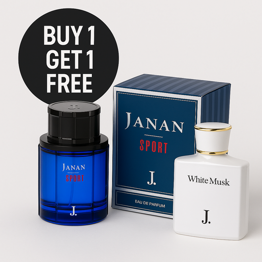 Janan Sports & White Musk